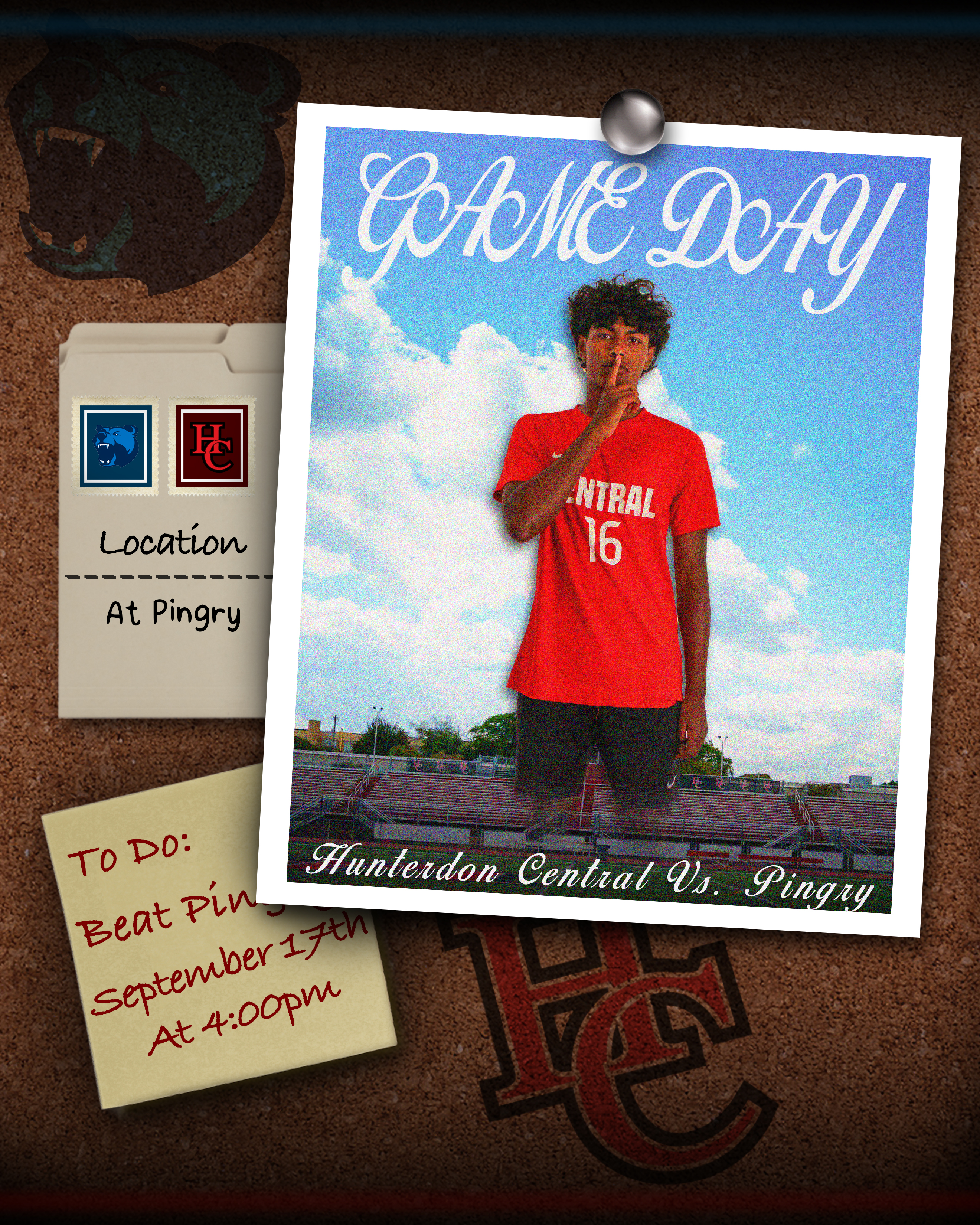 Pingry Game Day Graphic